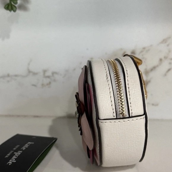 Kate Spade In Bloom Flower Coin Purse - Picture 2 of 5